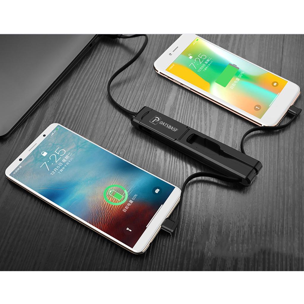 3 in 1 Universal Folding USB Data Sync Charging Cable Phone Charger