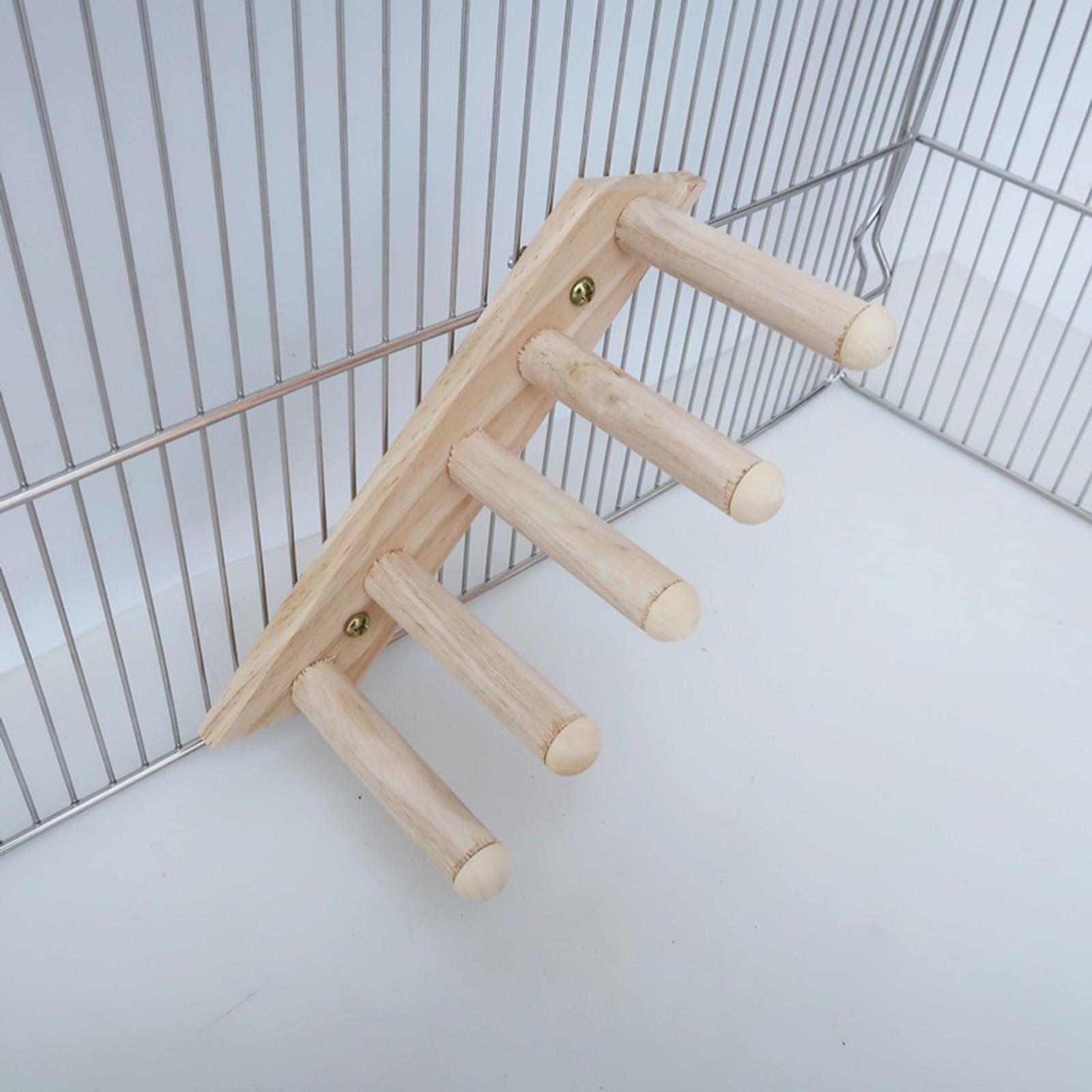 Hamster Climbing Ladder Durable Hamster stair Finches Lovebird Climbing