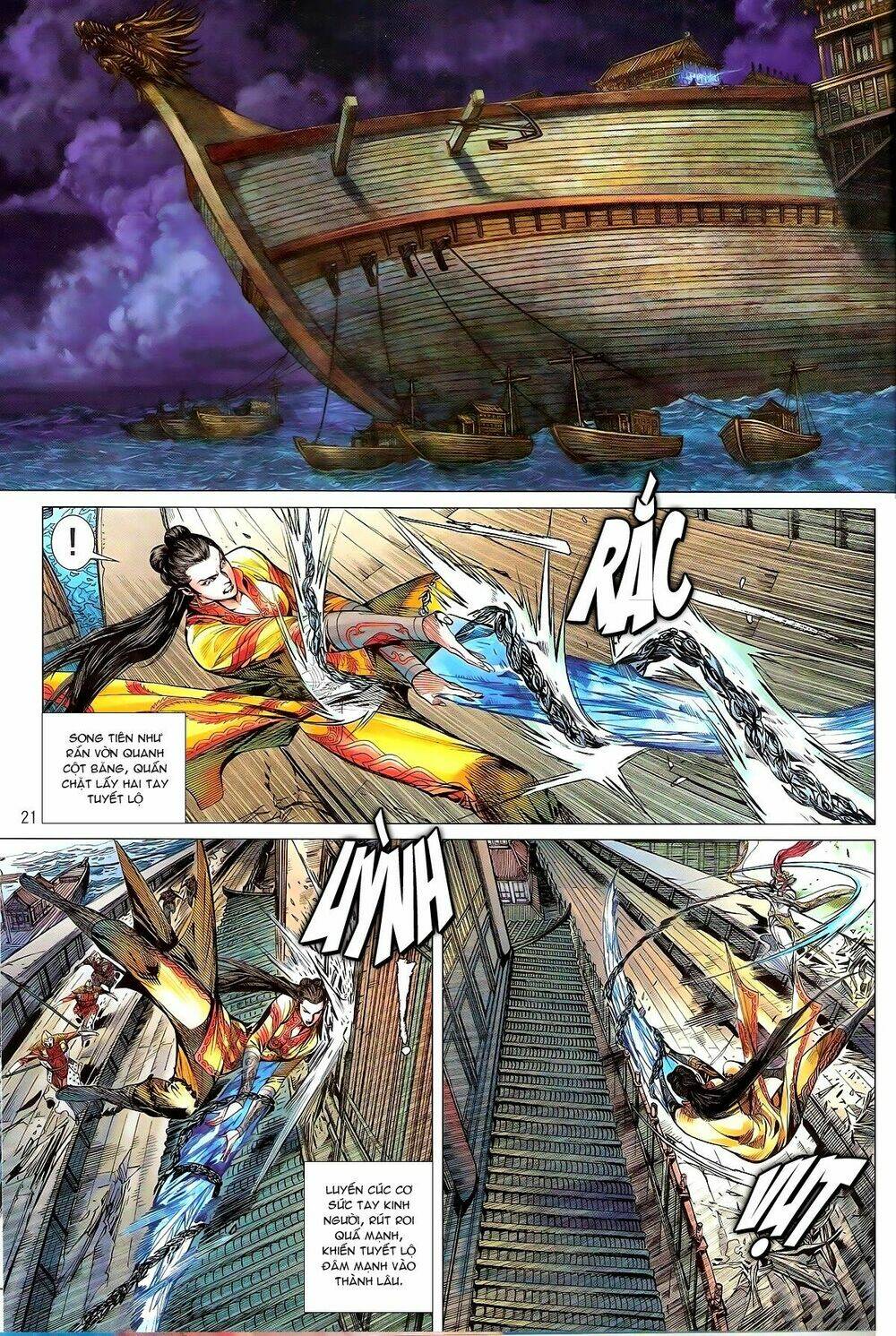 thiết tướng tung hoành (cựu tác) chapter 134 21