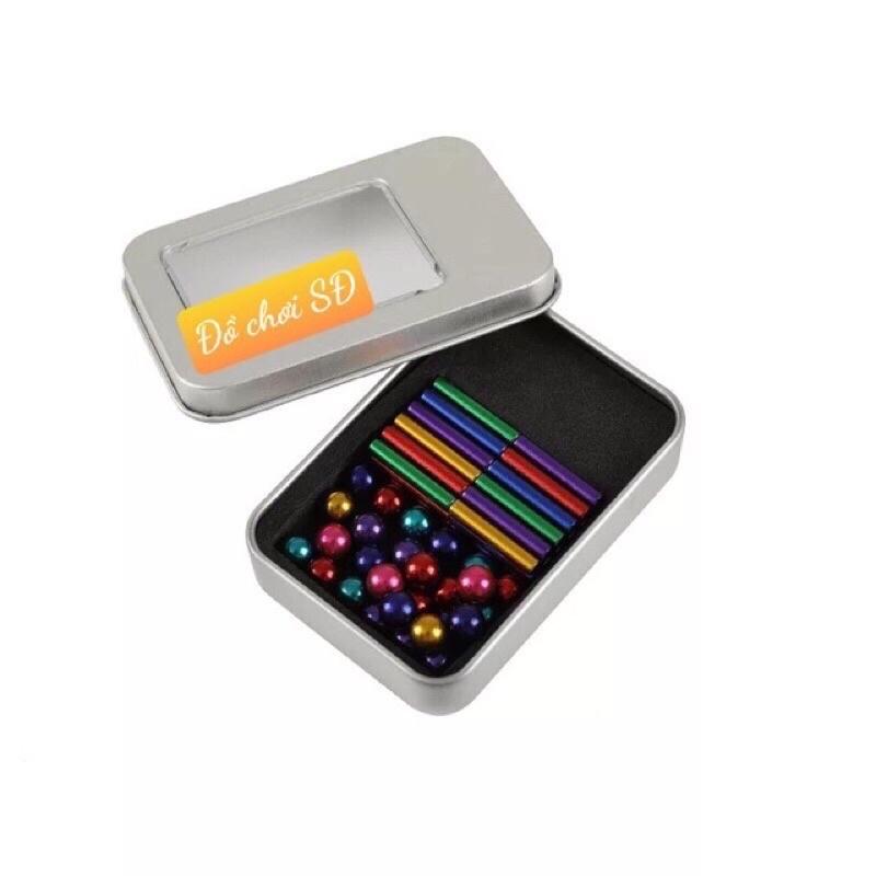 Nam châm 7 màu - 36 thanh và 27 viên