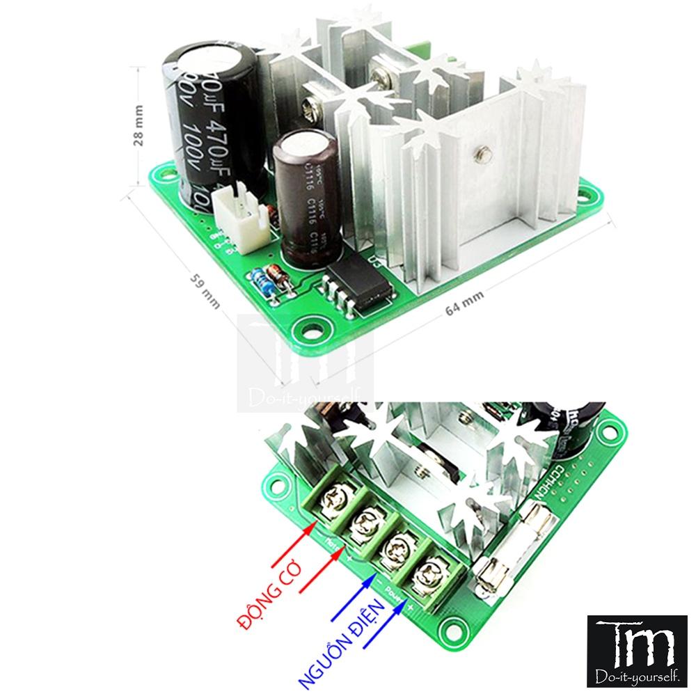 Mạch Điều Tốc Động Cơ DC 6-90V 15A (CCMHCN)