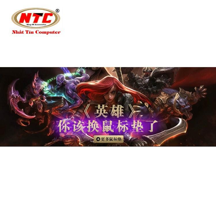 Miếng lót chuột size lớn chơi game NTC hình Game ngẫu nhiên - Loại Mousepad Speed