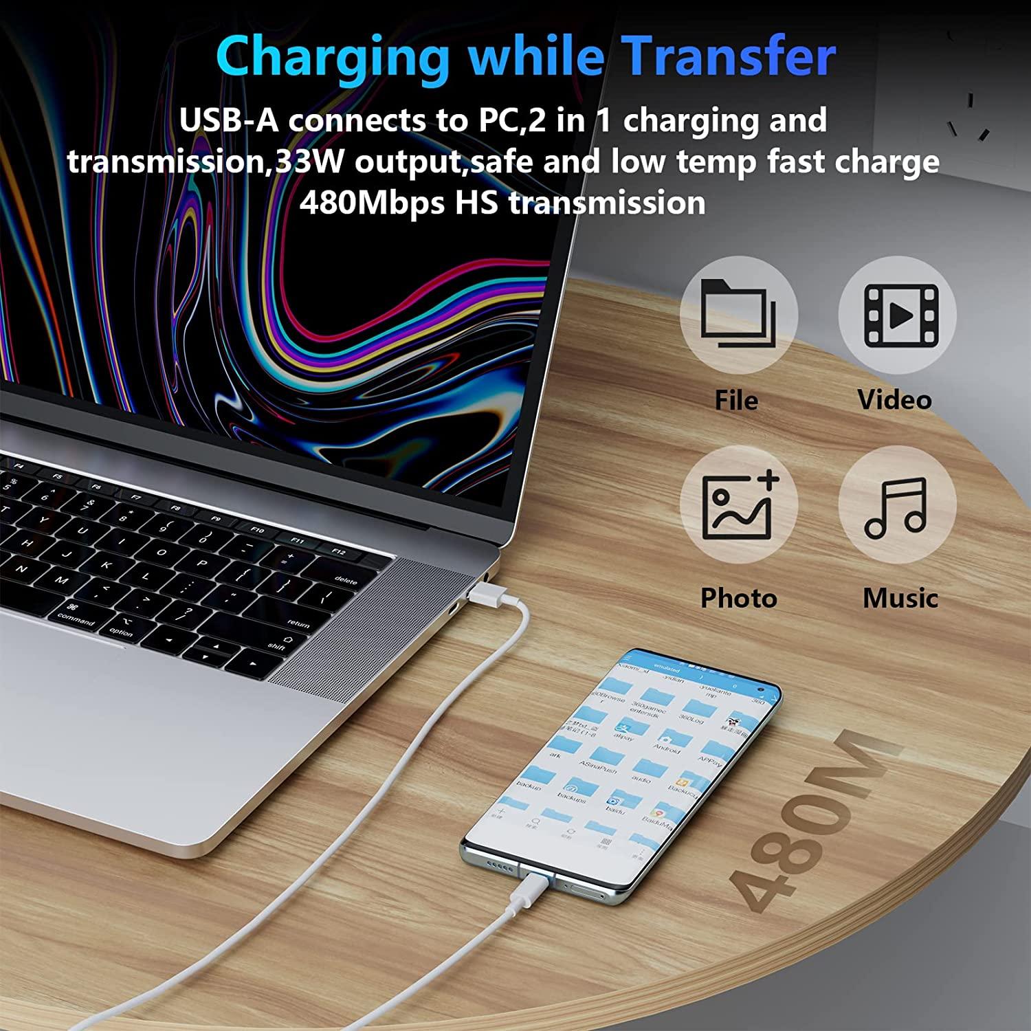 Sạc Xiaomi 33w EU Cáp Turbo Charge type C Cho Xiaomi redmi note 9 12 pro POCO X3 nfc Mi 10 9 note 10 10X LITE Màu sắc: EU Sạc thêm 2m