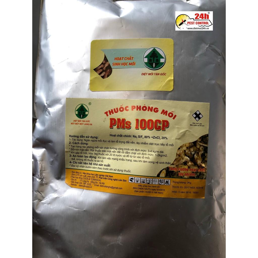 Bột chống mối nền móng PMS 100 gói 2KG