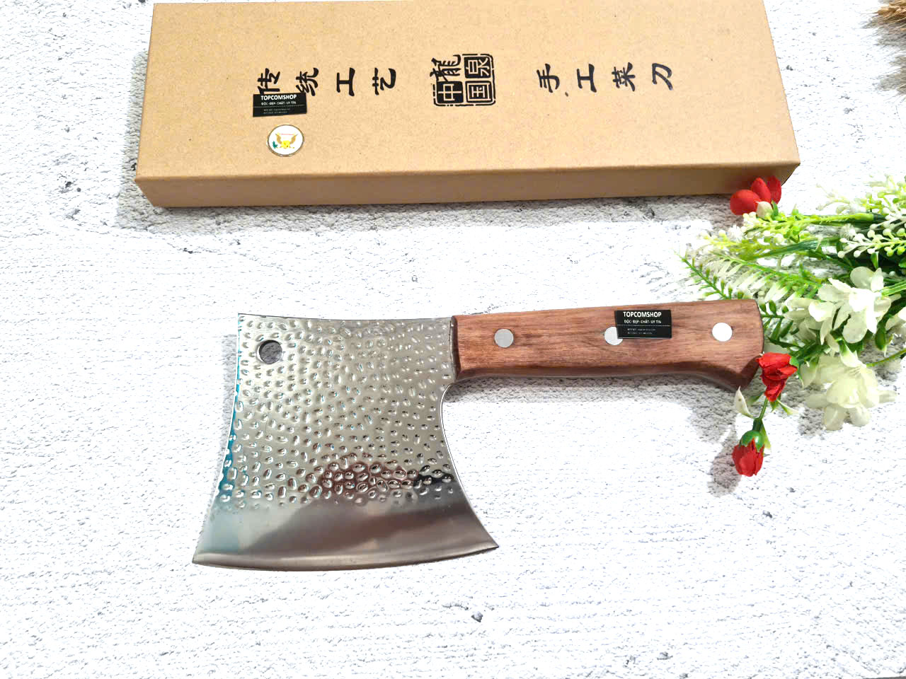 DAO - DAO BẾP NHẬT BẢN AZUCHI THÉP DAMASCUS MÃ DT121 nt 234654467856