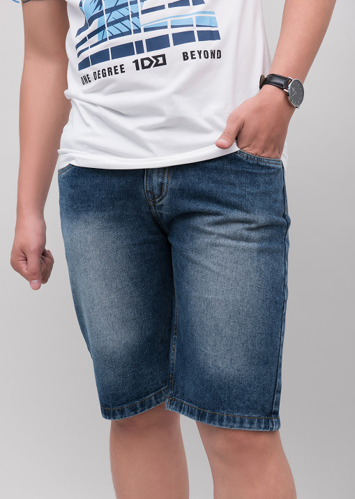 Quần Short Jeans Nam Cao Cấp RL-001