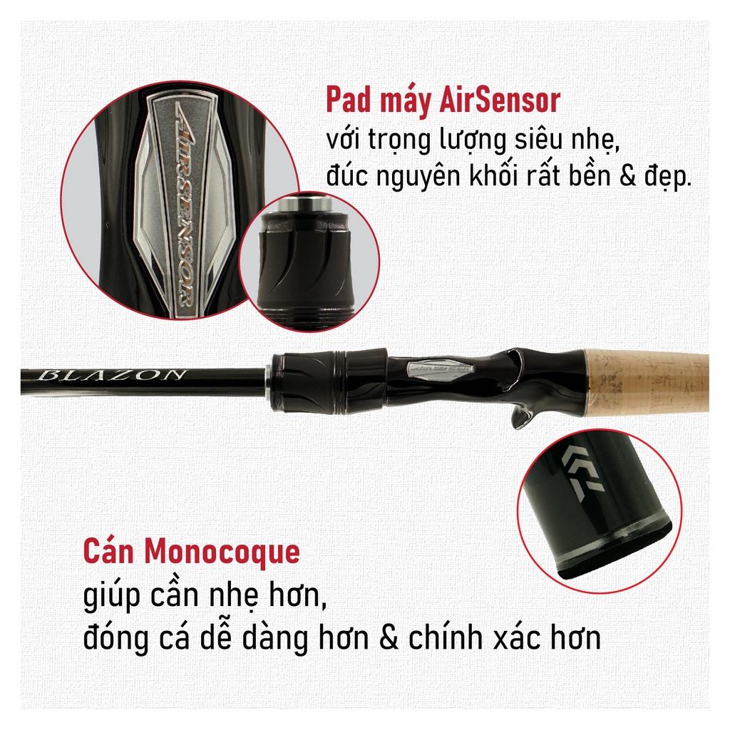 CẦN CÂU LURE DAIWA BLAZON 2021 ( MÁY NGANG - MÁY ĐỨNG )