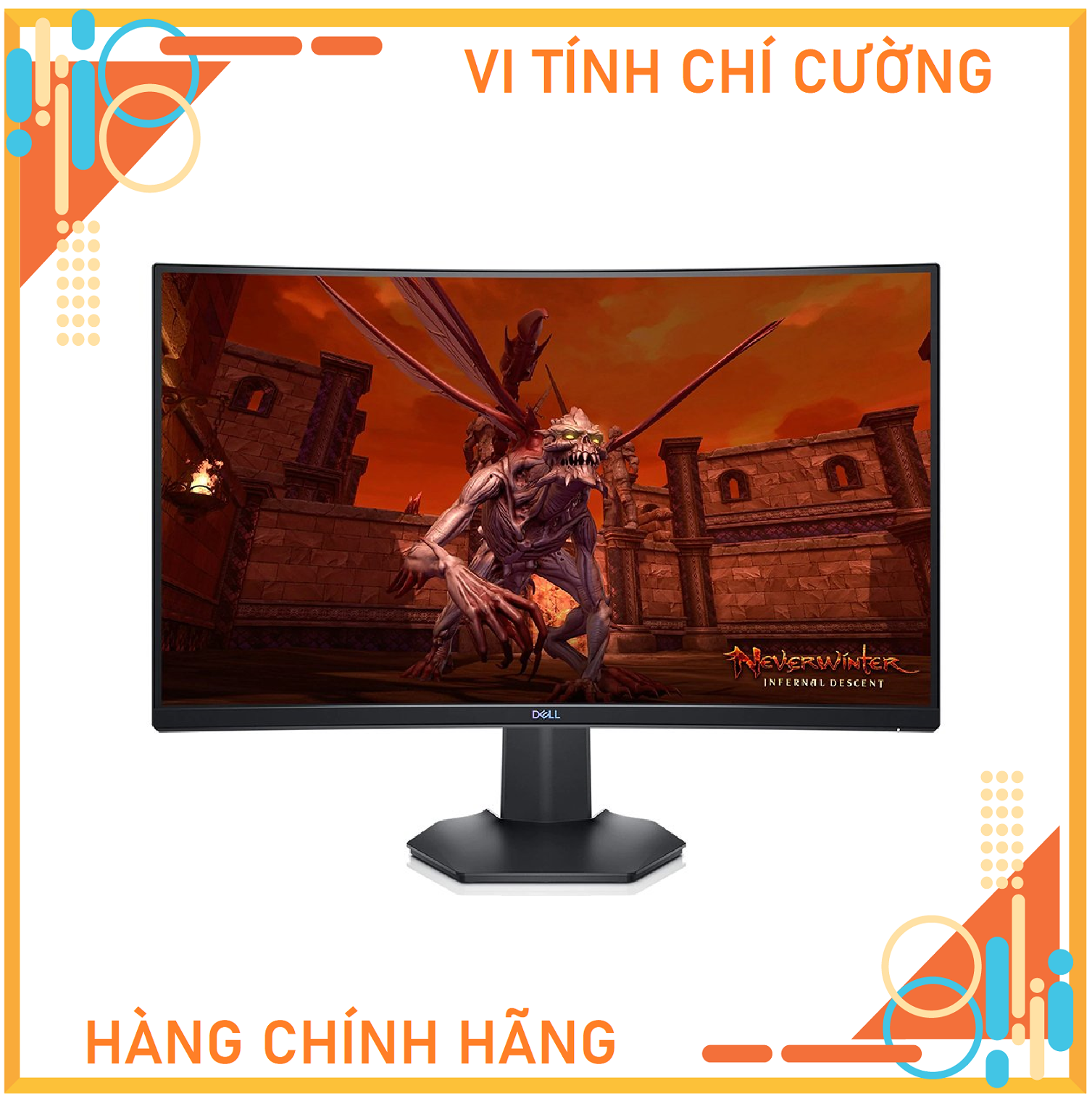 Màn hình LCD Dell S2721HGF (1920 x 1080/VA/144Hz/1 ms/G-Sync, FreeSync) - Hàng Chính Hãng