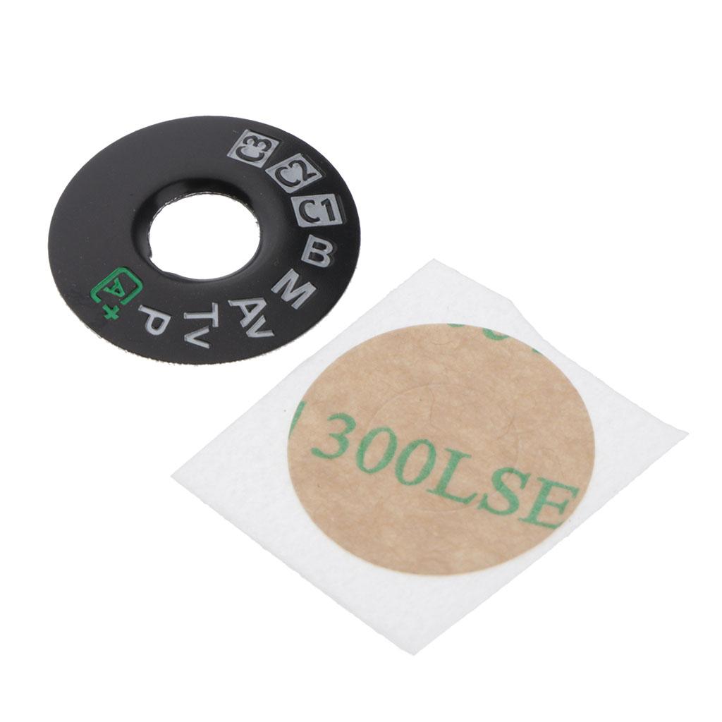 Replacement Part for Dial Mode Plate Interface Cap for EOS 5D Mark IV / 5D4 Cameras