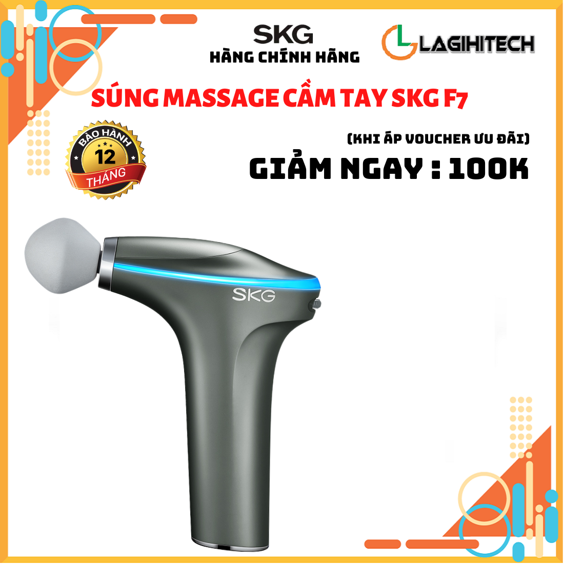 Máy Massage SKG F7 - Máy Massage Gun