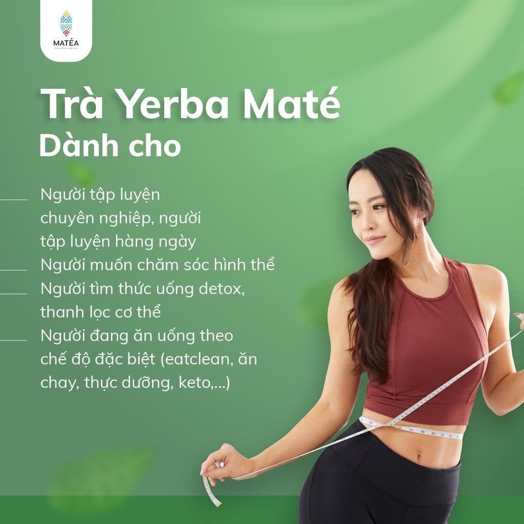 Combo Trà + Cốc Yerba Mate - Vị Thanh Mát - Detox, thanh nhiệt, năng lượng tỉnh táo