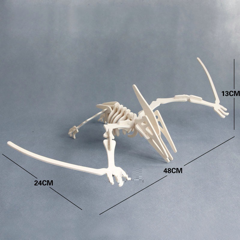 Đồ chơi lắp ráp gỗ 3D Bộ 10 Mô hình Khủng long