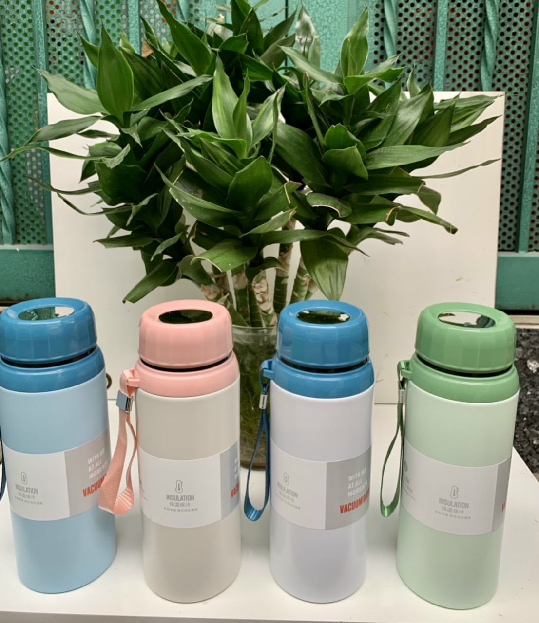 Bình giữ nhiệt nắp kim cương