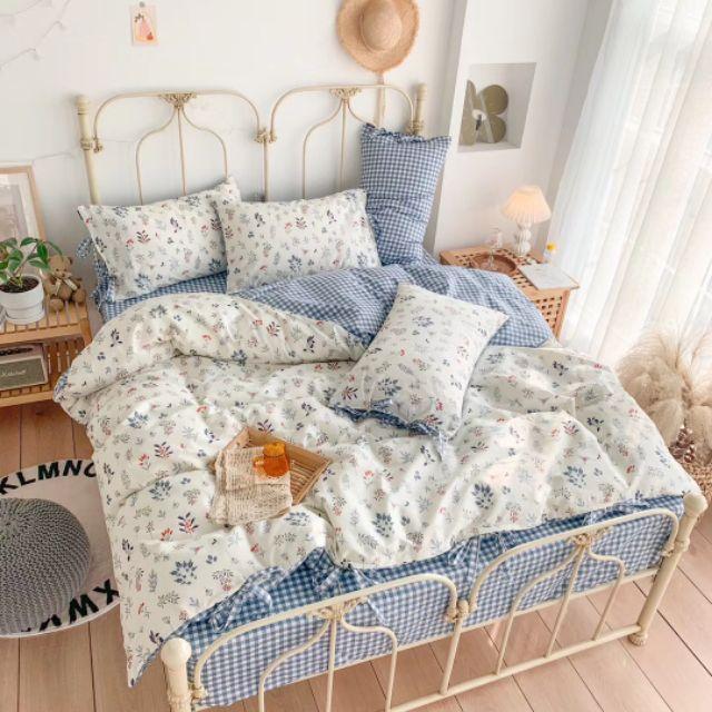 Bộ chăn ga gối cotton 4 món