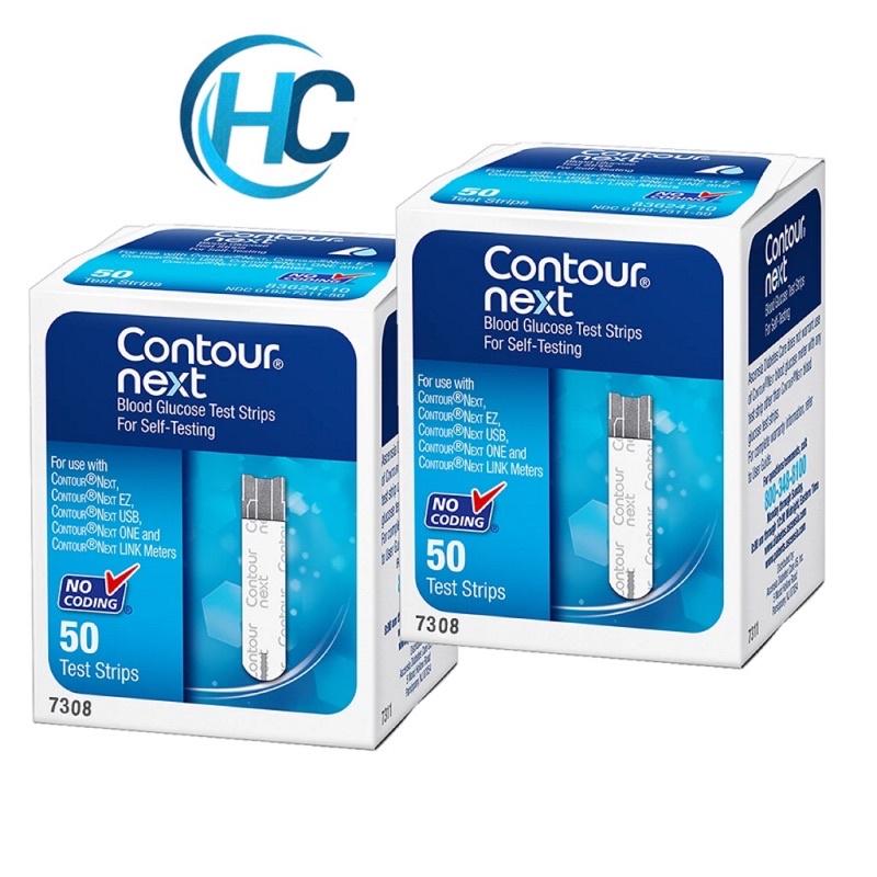 Que Thử Đường Huyết Contour Next (Hộp 50 que)