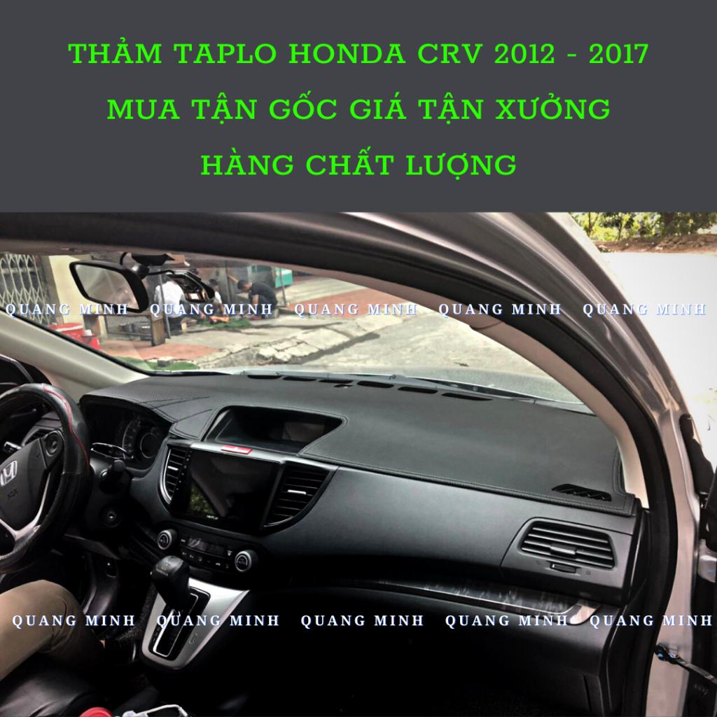 THẢM TAPLO XE HONDA CRV 2012 - 2017