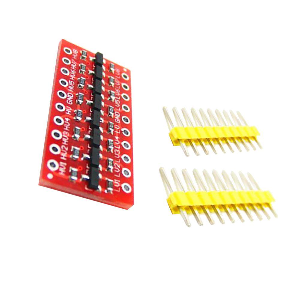 1 piece 8-Channel Logic Level Translator Converter 5V to 3V Bi-Directional Module
