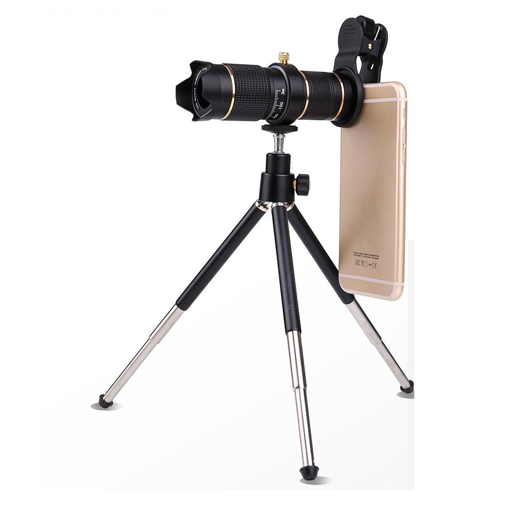 Cell Phone Camera Zoom Lens Kit, HD 15X/23X Optical Telescope Zoom Lens for iPhone and Other Smart Phones