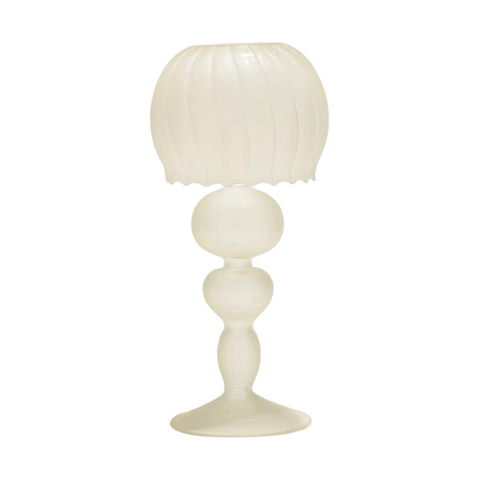 European Style Glass Table Lamp Shape Candle Holder Halloween Ornaments