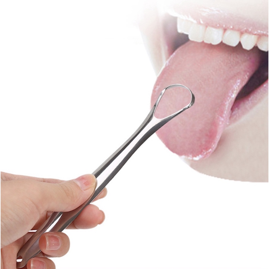 Dụng Cụ Cạo Lưỡi Bằng Thép Không Gỉ Chất Lượng Cao
