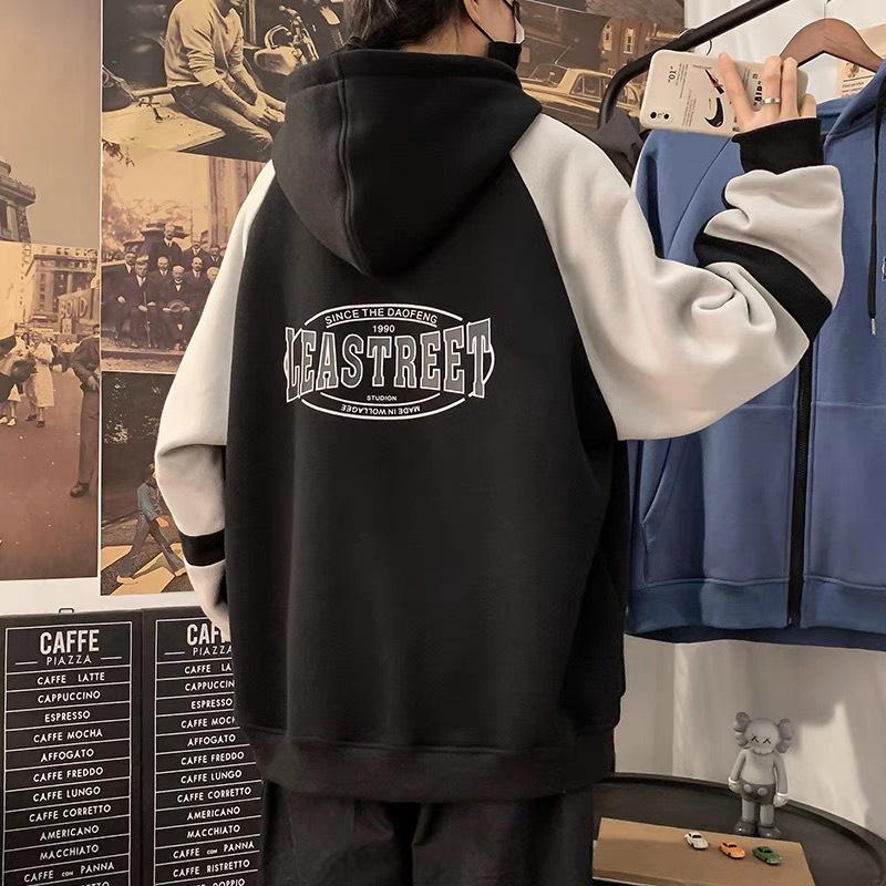 ÁO KHOÁC HOODIE NAM DÂY KÉO THỜI TRANG FOM RỘNG CHỐNG NẮNG CHẤT CỦA ĐAM MÊ