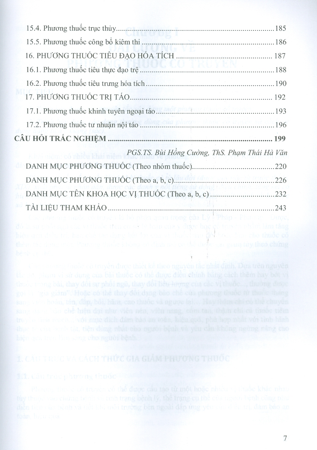 Phương Thuốc Cổ Truyền (Sách đào tạo dược sĩ đại học)