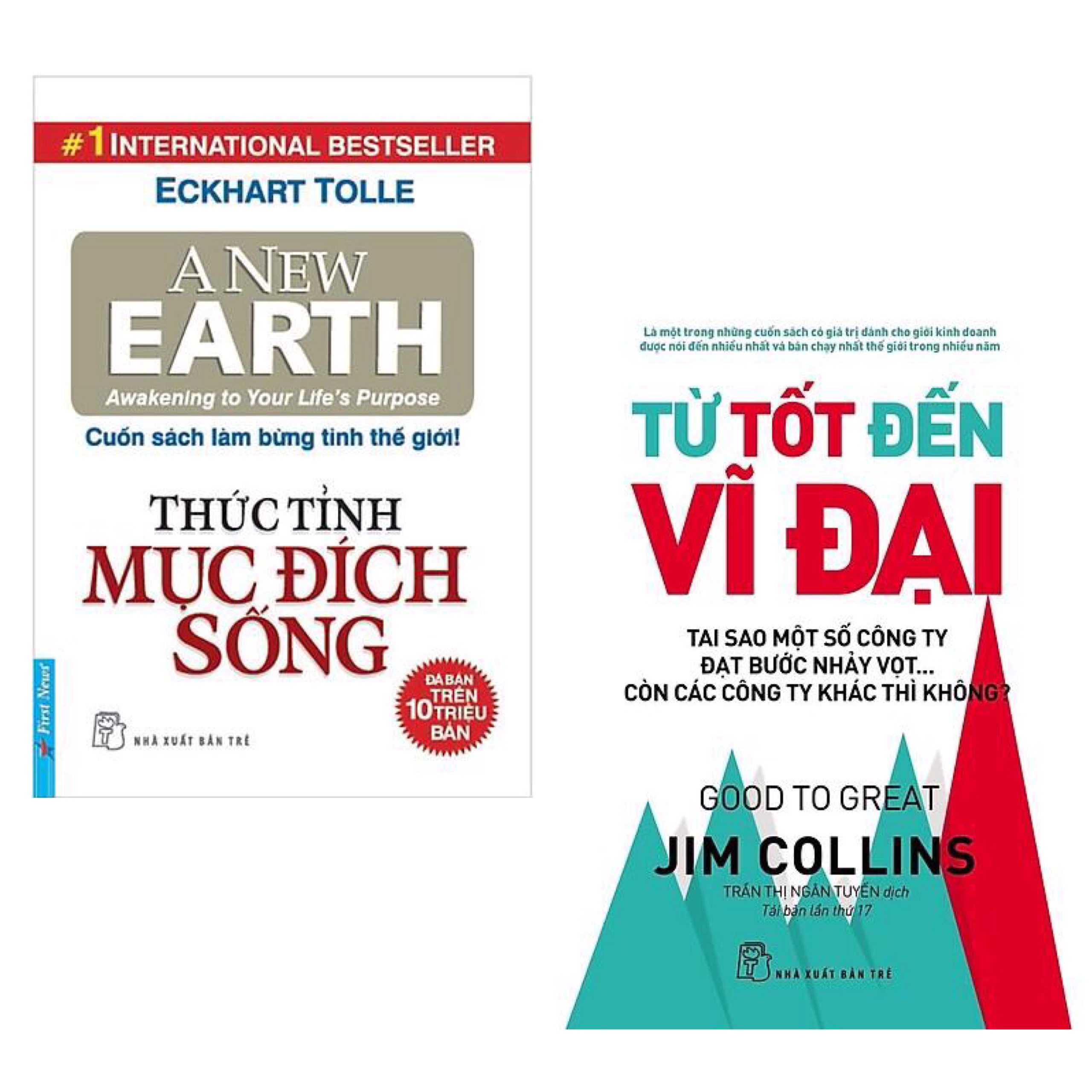 Combo Sách Thay Đổi Cuộc Đời Bạn: Từ Tốt Đến Vĩ Đại + Thức Tỉnh Mục Đích Sống / hãy thức tỉnh con người bạn, sống một cuộc sống tốt hơn bạn nghĩ