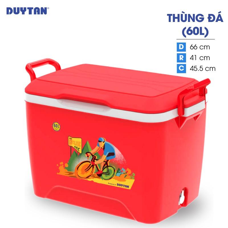 Thùng đá nhựa Duy Tân dung tích 60L - Kích thước 65.7 x 41 x 45.5cm