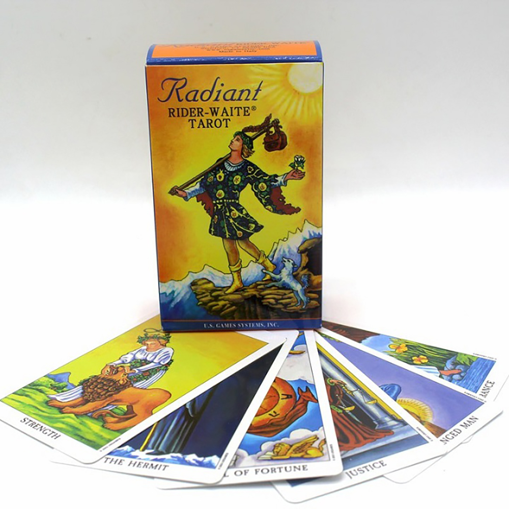 Bài Radiant Rider Waite Tarot Size Gốc 7x12 Cm Tặng Đá Thanh Tẩy