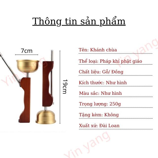 Chuông khánh tụng kinh, khánh chùa cao cấp, chất lượng