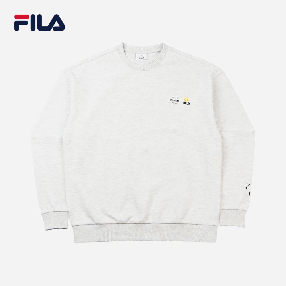 Áo nỉ thể thao unisex Fila Tennis Club X Smiley - FW2SSF4S04X-LMG