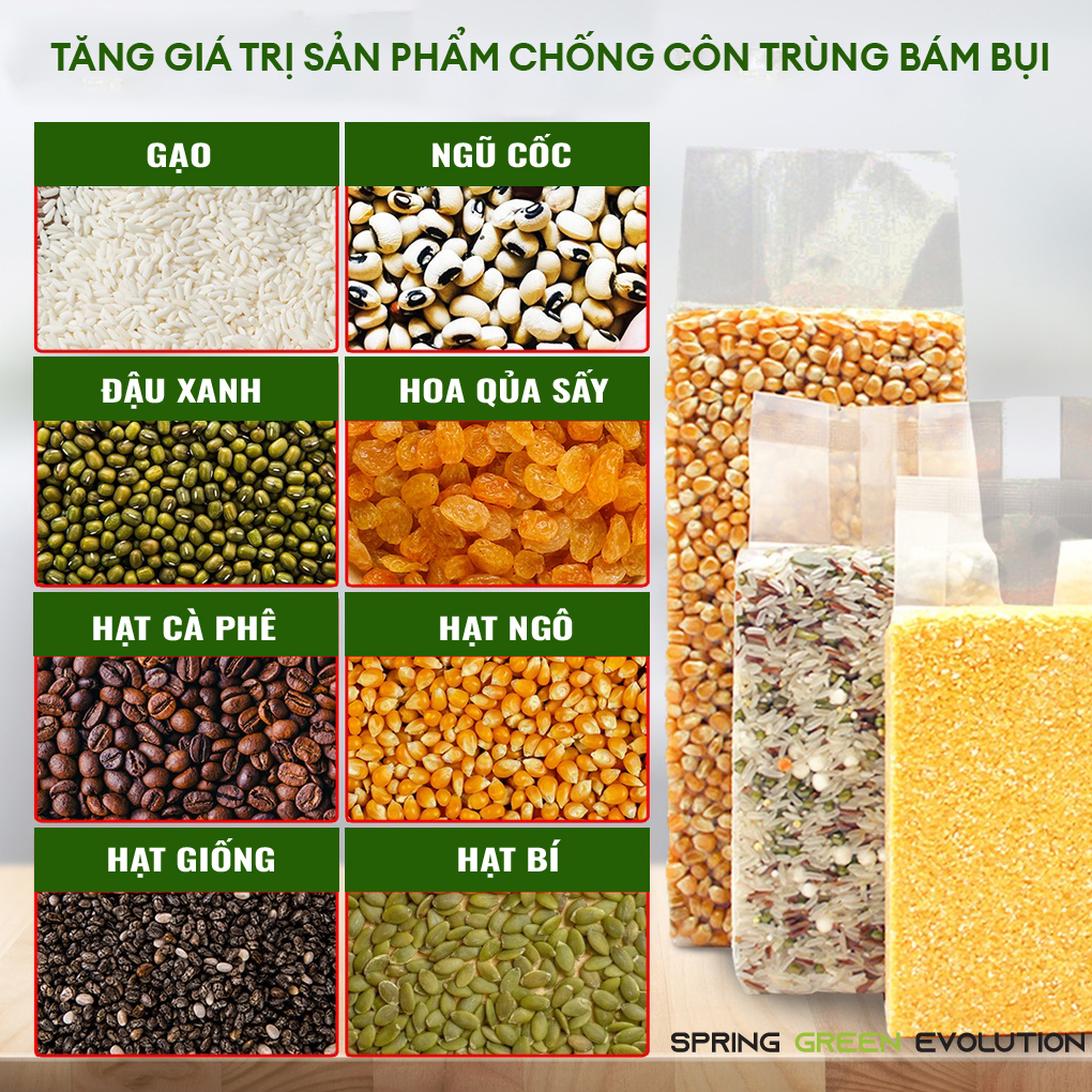 Túi Hút Chân Không Định Hình B1D-Rep Loại Đóng. Làm Từ Hạt Nhựa Nguyên Sinh Cao Cấp Tiêu Chuẩn Vệ Sinh ATTP, Không Chứa Chất Gây Ung Thư, Dùng Được Trong Lò Vi Sóng. Giá Bán Theo 1kg