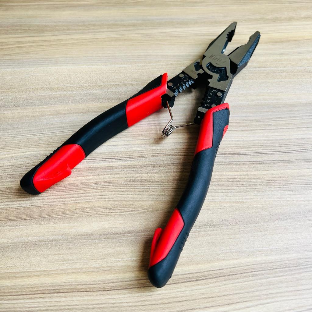 Bộ Kìm Đa Năng Kirito Japan CR-V – Tuốt, Cắt, Uốn Dây | Siêu Bền, Tiết Kiệm 30% Lực có lò xo