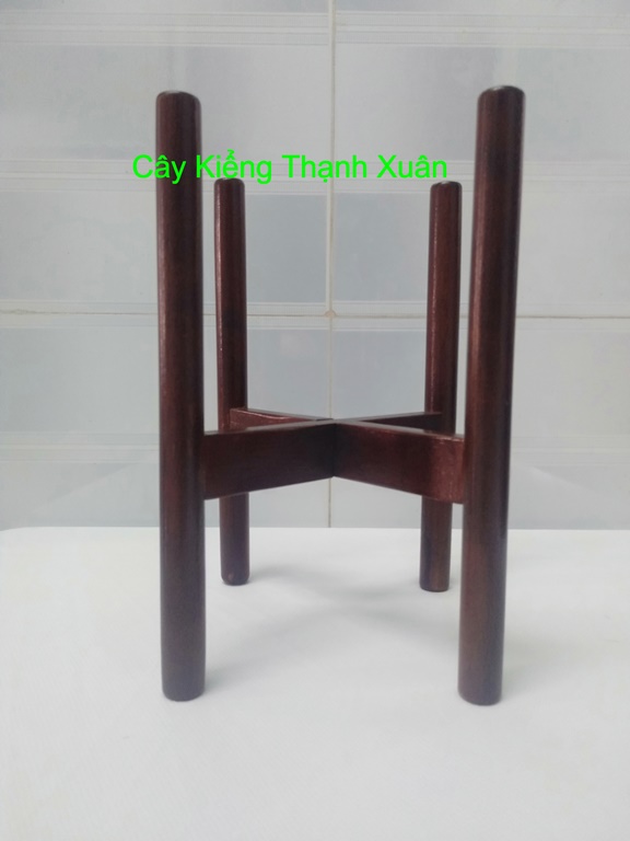 Kệ để chậu hoa gỗ, nâu