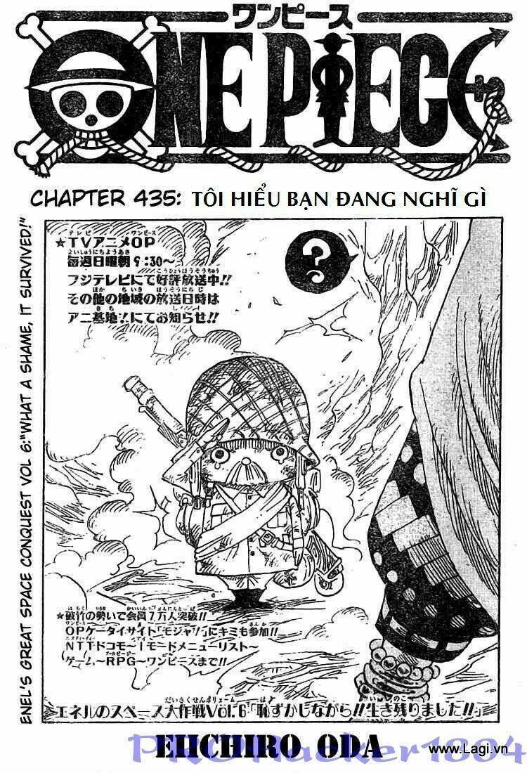 đảo hải tặc - one piece chapter 435 1