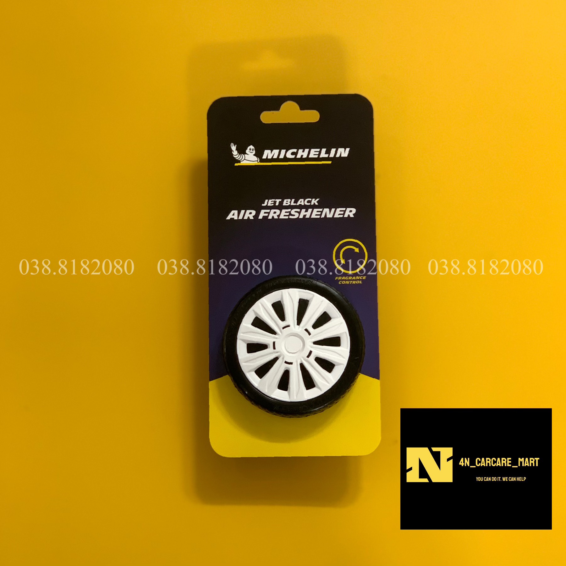 Sáp Thơm Ô Tô MICHELIN Khử Mùi Xe Hơi Cao Cấp - Michelin Organic Can Air Freshener mùi hương bubble gum