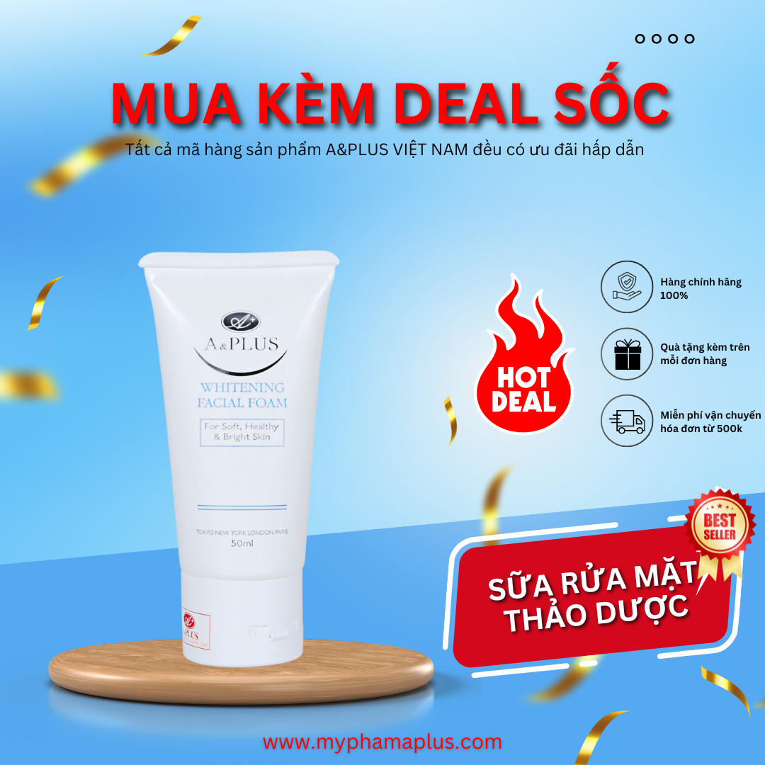 Sữa Rửa Mặt Thảo Dược A&Amp;Plus B01 50Ml