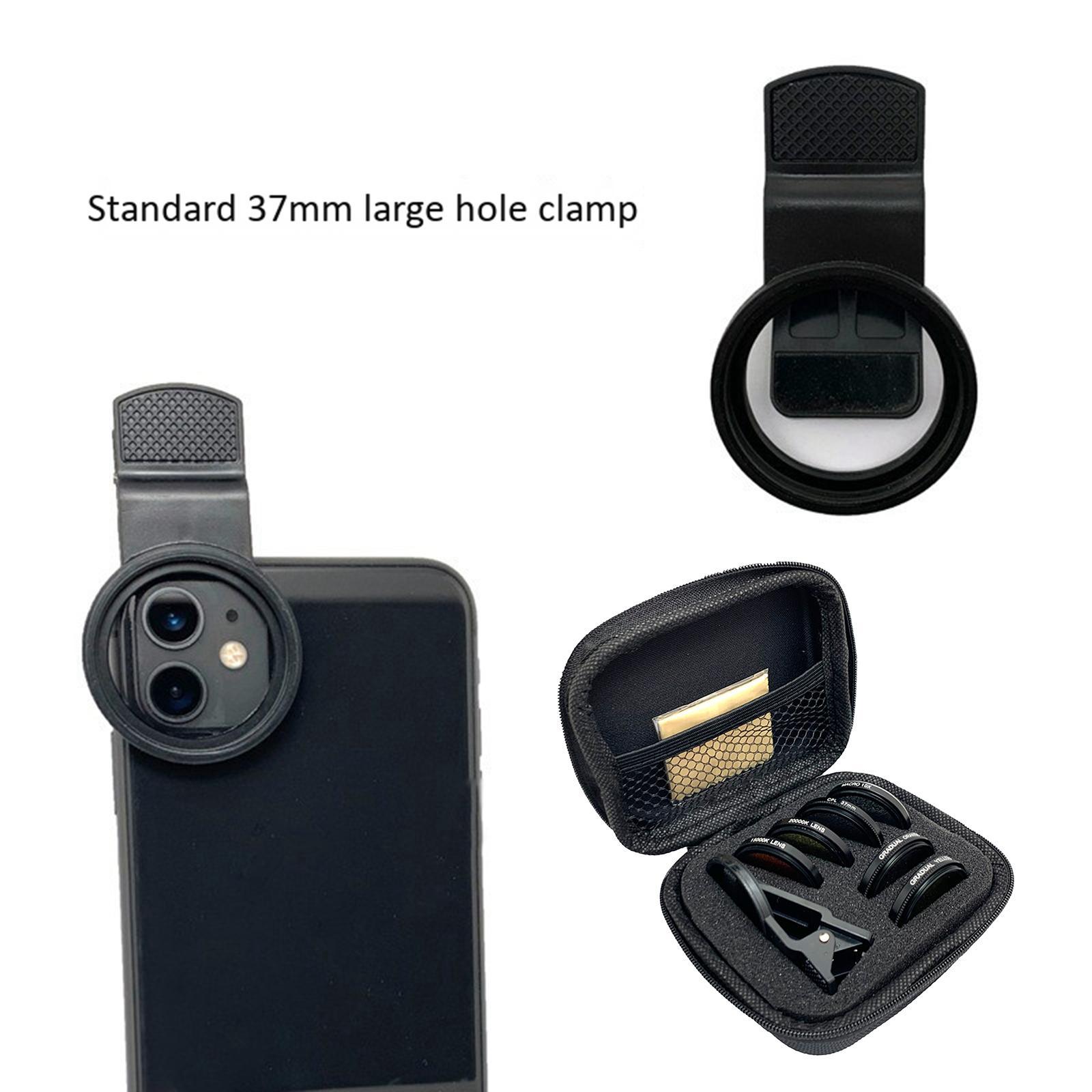 10 in 1 Kit Coral Lens Filter Kits for Phone Professional Photography