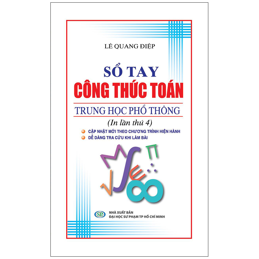 Sổ Tay Công Thức Toán THPT