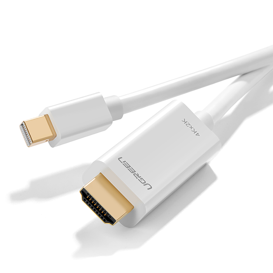 Cáp Mini Displayport (Thunderbolt) To HDMI 4K Ugreen 20849 (1.5m) – Hàng Chính Hãng