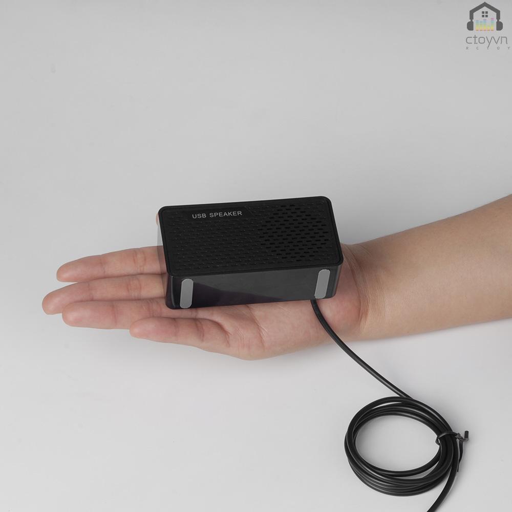 Loa máy tính HK-5007 3W cổng ra USB 2.0 và cáp dài 1.2m