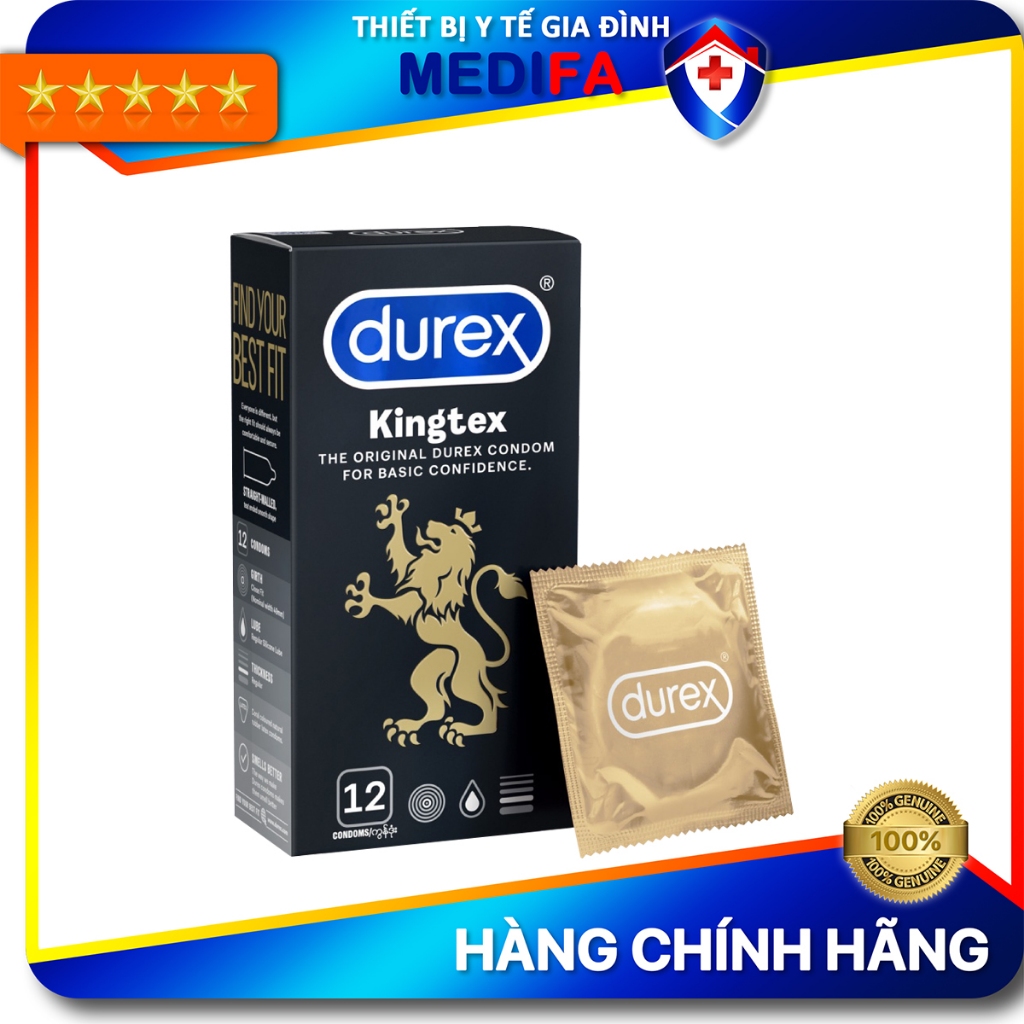 Bao cao su Durex Kingtex 12 bao