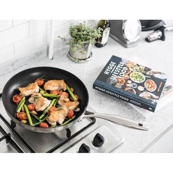 Chảo chiên/rán chống dính đáy từ CTX Scanpan 24cm 65002400, đúc liền 7 lớp, hàng chính hãng sản xuất Đan Mạch