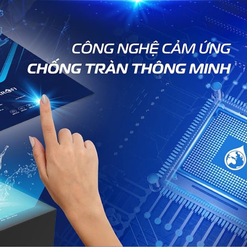 Máy lọc nước nóng lạnh 10 lõi lọc, Karofi KAD-N69, Màng RO 100GPD Mỹ - Hàng Chính Hãng - Miễn Phí Lắp Đặt Toàn Quốc