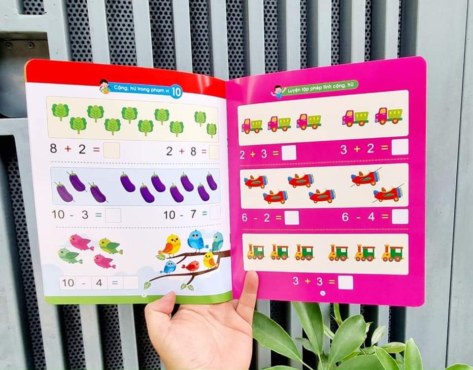 Combo phát triển tư duy cho trẻ 3 - 4 tuổi - Version 2