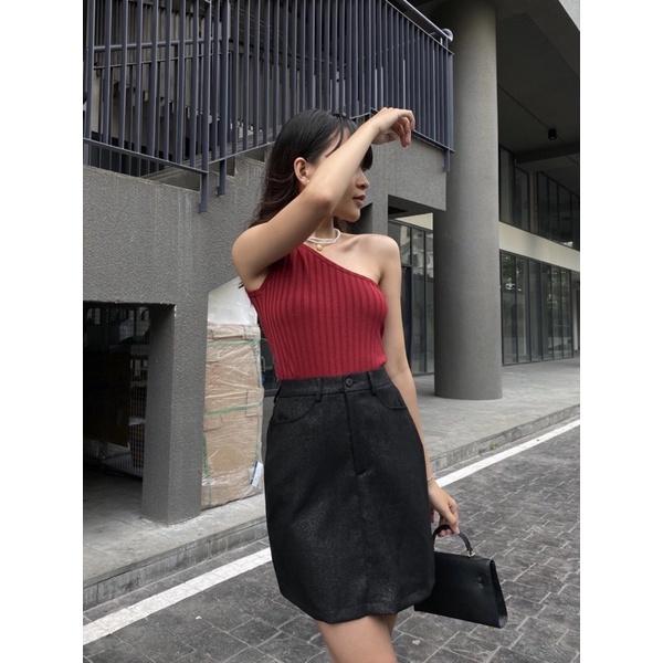 Áo thun One-shoulder Top