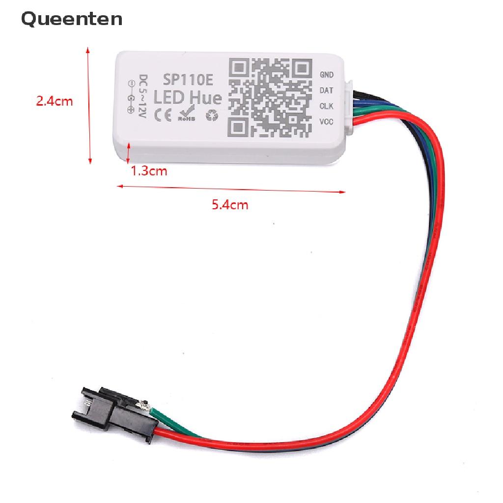 Queenten DC5-12V SP110E Bluetooth LED Controller for Led Strip LED Controller QT