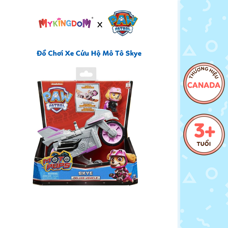 Đồ Chơi PAW PATROL Xe Cứu Hộ Mô Tô Skye 6061225