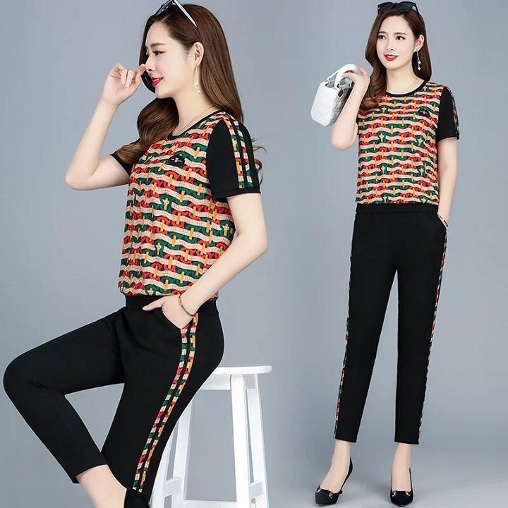 Set Áo Quần Dài Thun Thể Thao ANN2083