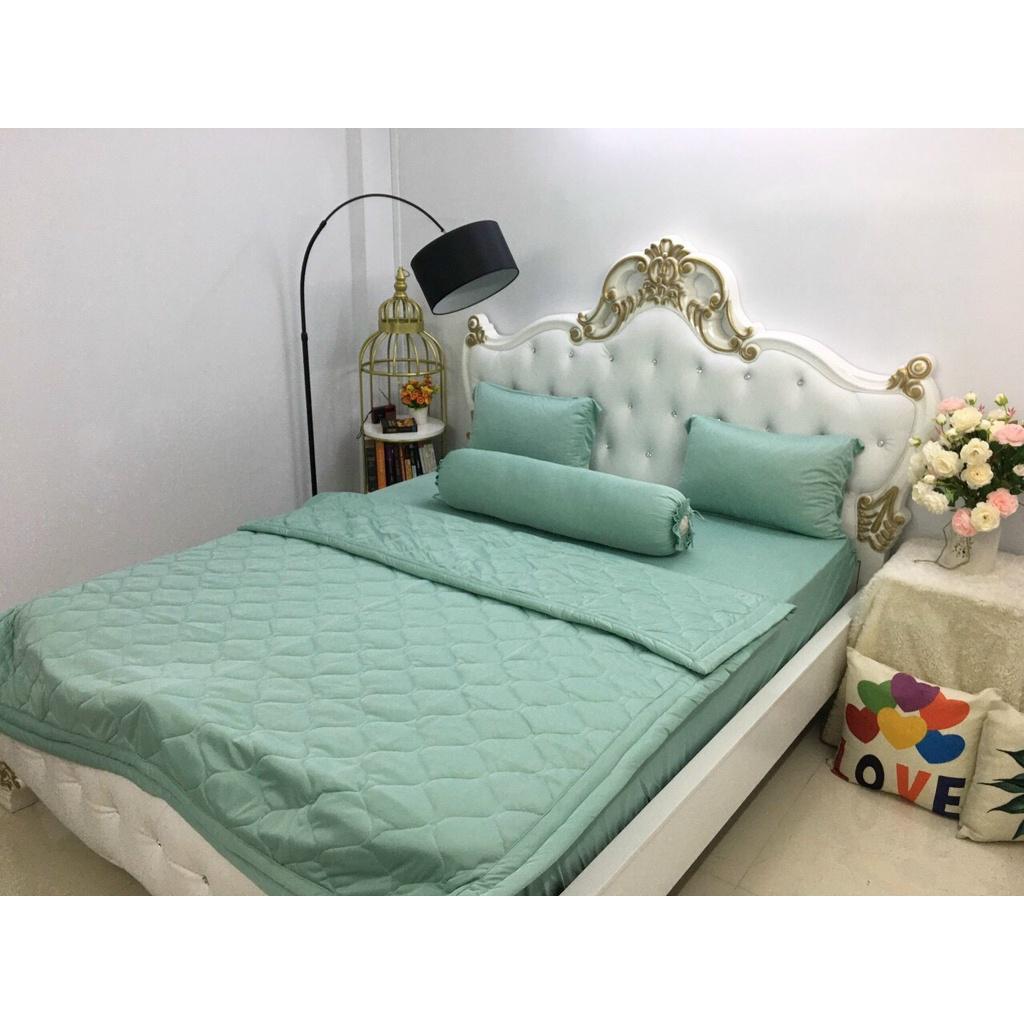 Bộ Drap kèm mền Thun Hàn Quốc ( 5 món } đủ size